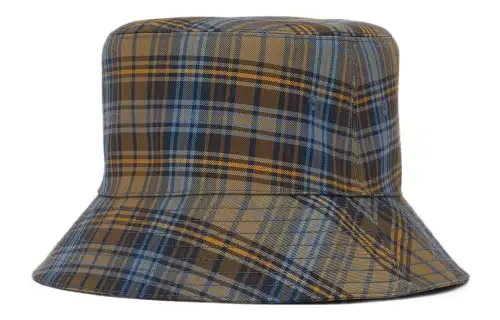 Burberry Bucket Hat Unisex Yellow, Blue