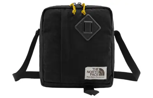 THE NORTH FACE 4.75L Crossbody Bag, Shoulder Bag, Outdoor Bag Polyester Black Unisex