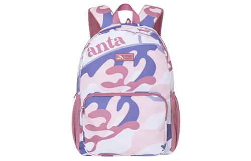 Anta 600D*600D78T/PU Double Coated Laptop Bag Backpack Regular Unisex Plain Purple Red