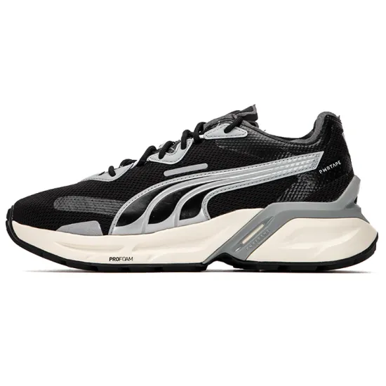 PUMA Lifestyle Shoes Unisex Mid-top Black/White/Silver