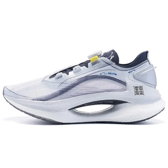 LINING Absolute Phantom 1.0 Running Shoes Men Low-Top Light Smoke Gray