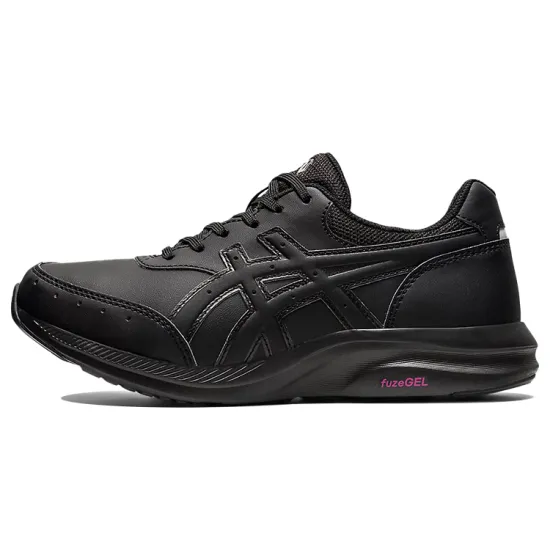 Asics Gel-Fun Walker Running Shoes Women's Low-Top Extreme Night Black