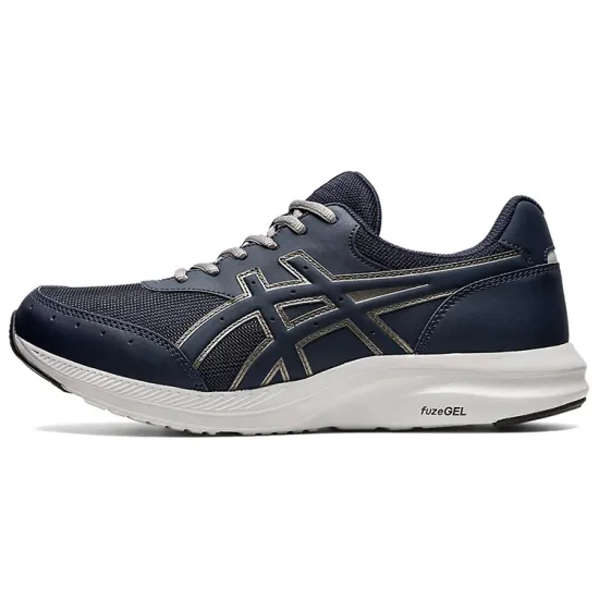 Asics Gel-Fun Walker 414 Running Shoes Men Low-Top Navy Blue