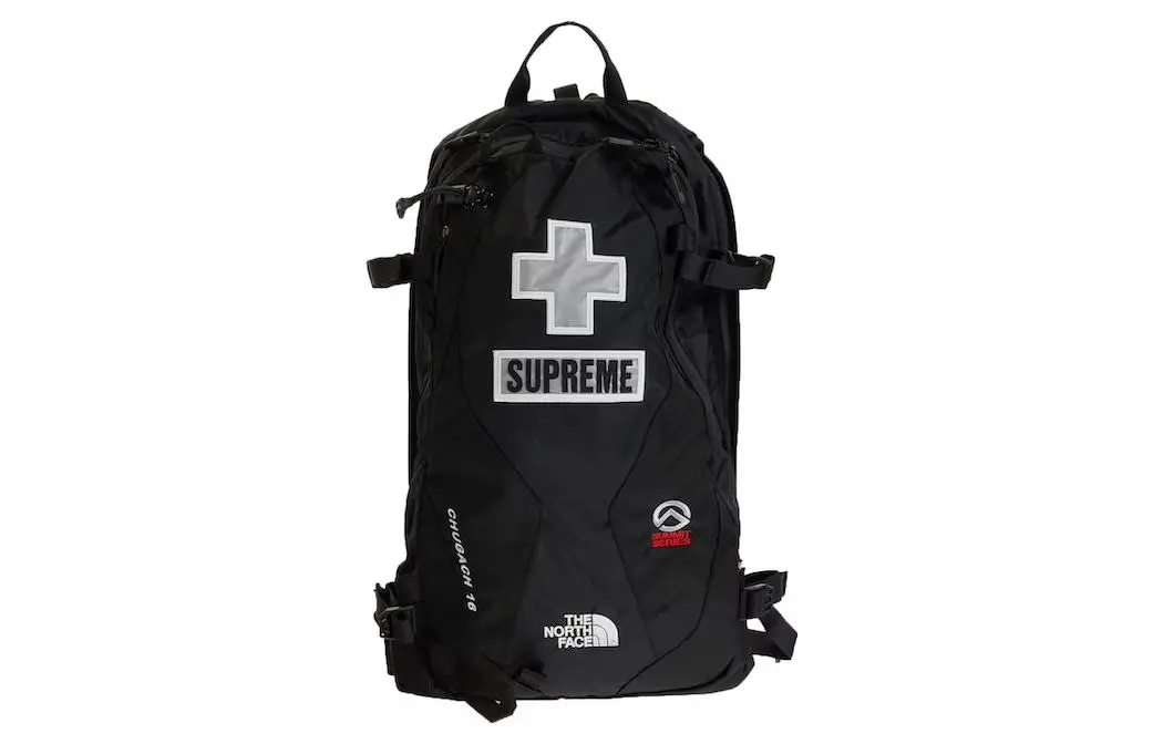 Supreme X The North Face Collaboration Polyester Backpack Regular Unisex Black