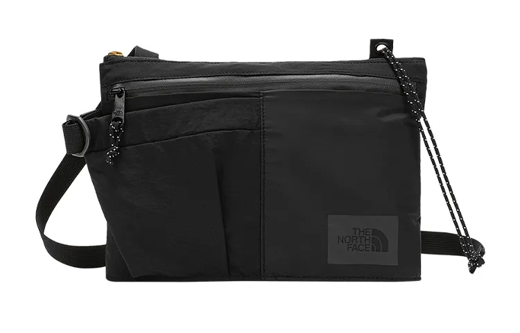 THE NORTH FACE 3.1L One Shoulder Crossbody Outdoor Bag Nylon Black Women's