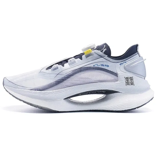 LINING Absolute Phantom 1.0 Running Shoes Women's Low-Top Light Smoke Gray
