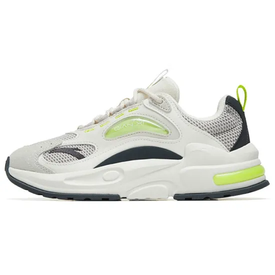 Anta Millennium 5.0 Lightweight And Wear-resistant Low-Top Sports Casual Shoes Women's Gray White