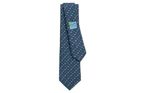 HERMES Ties Men's Blue