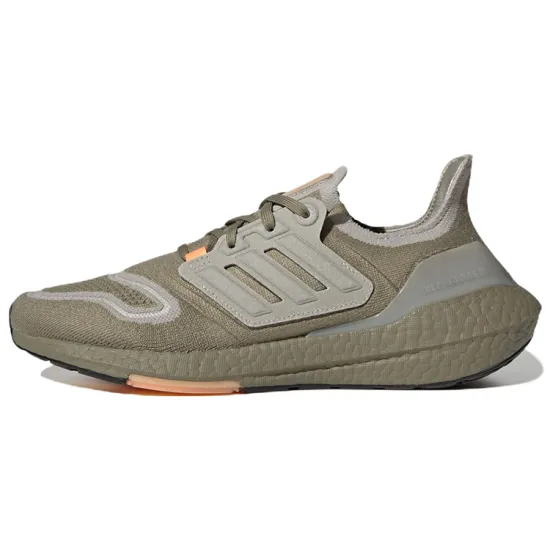 Adidas Ultra Boost 22 Orbit Green Beam Orange