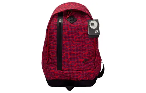 Nike Polyester Backpack Regular Unisex Red