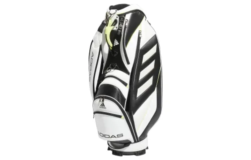Adidas, fashionable trend polyurethane sports black white one-shoulder bag