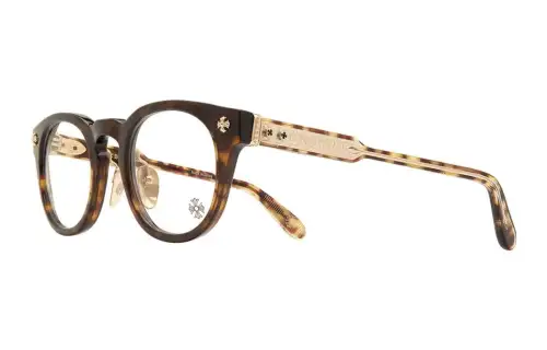 Chrome Hearts Plate Frame Oval Eyeglass Frames Unisex