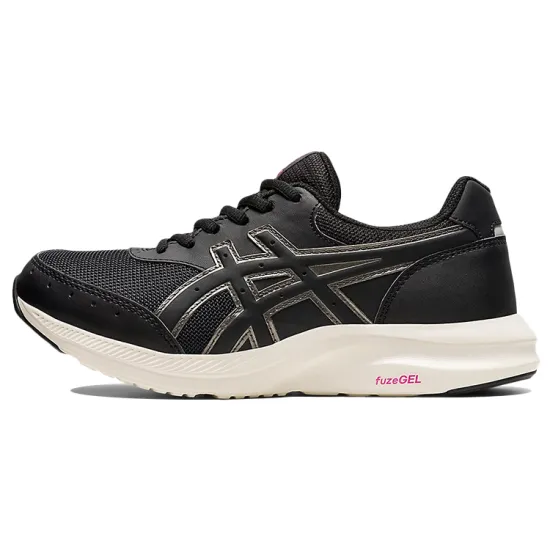 Asics Gel-Fun Walker Running Shoes Women's Low-Top Graphite Black/Gold