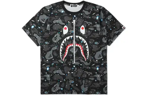 Bape Space Camo Shark Tee