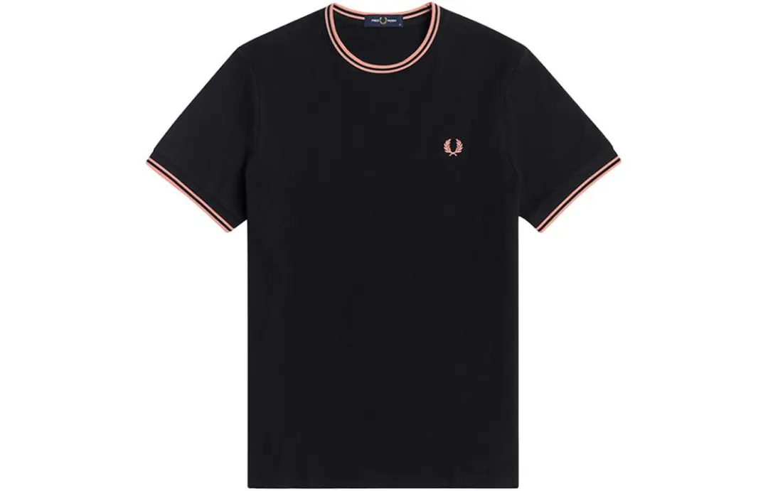 Fred Perry Contrast Trim Logo T-Shirt