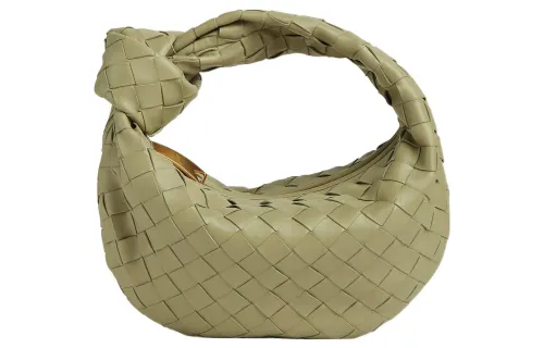 Bottega Veneta Sheepskin Handbag Mini Women's Travertine Green