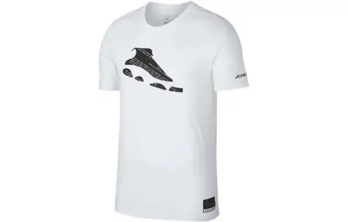 Jordan T Shirt Men's White Black