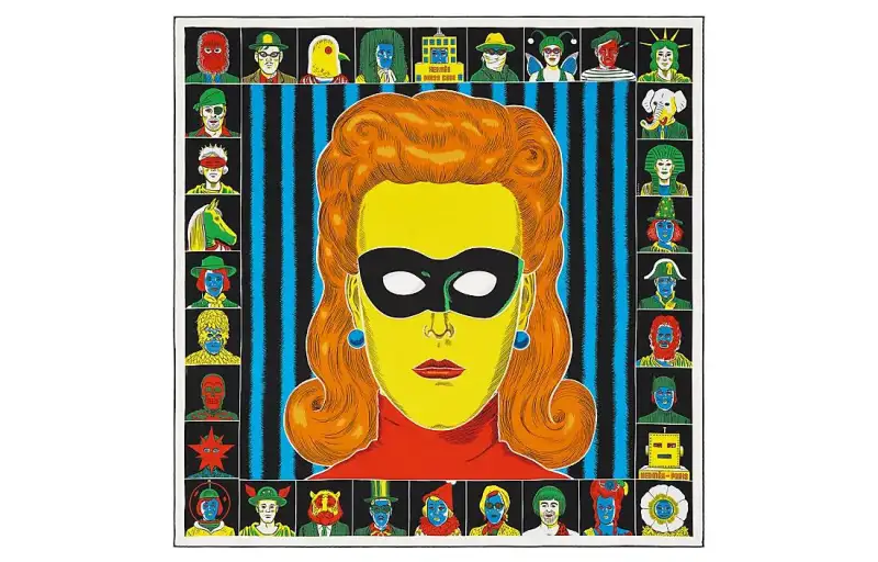 HERMES Silk Scarf Women's Multicolor