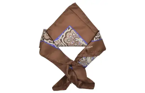 Maison Margiela Logo Printed Scarf