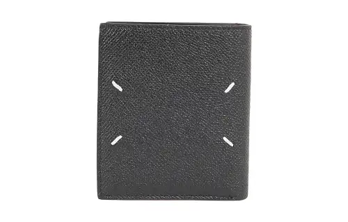 Maison Margiela Leather Wallet Men's Black