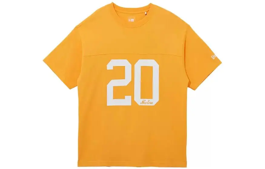 New Era SS22 T Shirt Unisex Yellow