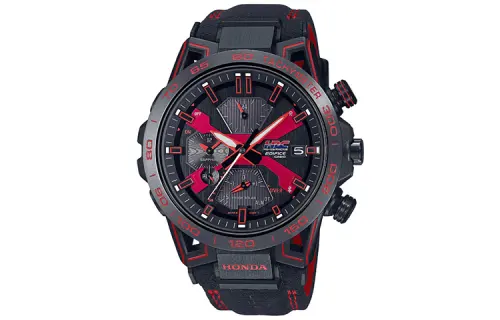 CASIO Men EDIFICE 55.6mm Black Watch