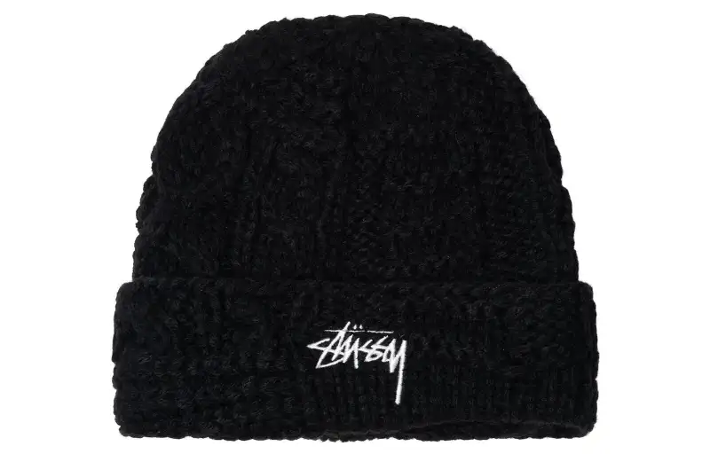 Stussy Knit Patchwork Beanie