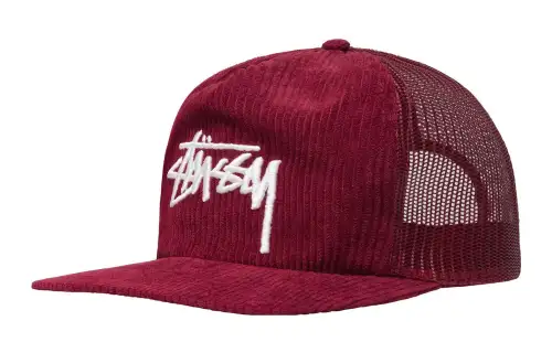 Stussy Baseball Caps Unisex Red