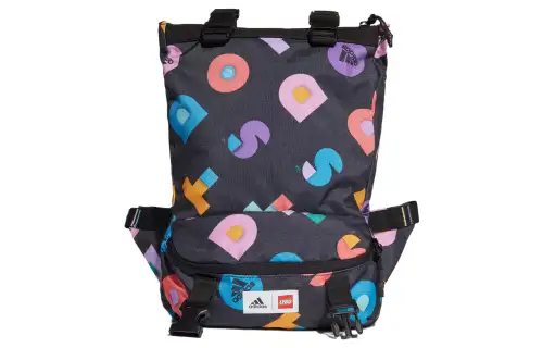 Adidas LEGO Collaboration Polyester Fanny Pack Backpack Regular Men's Multicolor