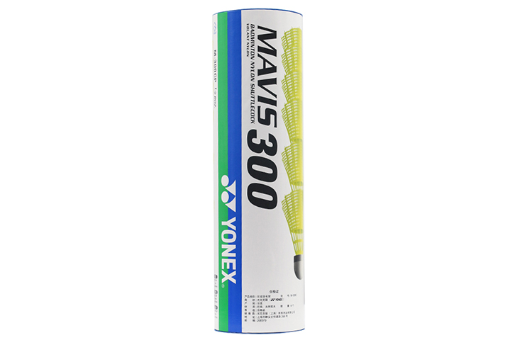 YONEX Mavis Collection M 300 Nylon Shuttlecock 6 Pack Nylon Shuttlecocks