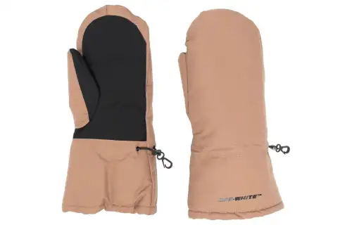 OFF WHITE Gloves Men's Camel