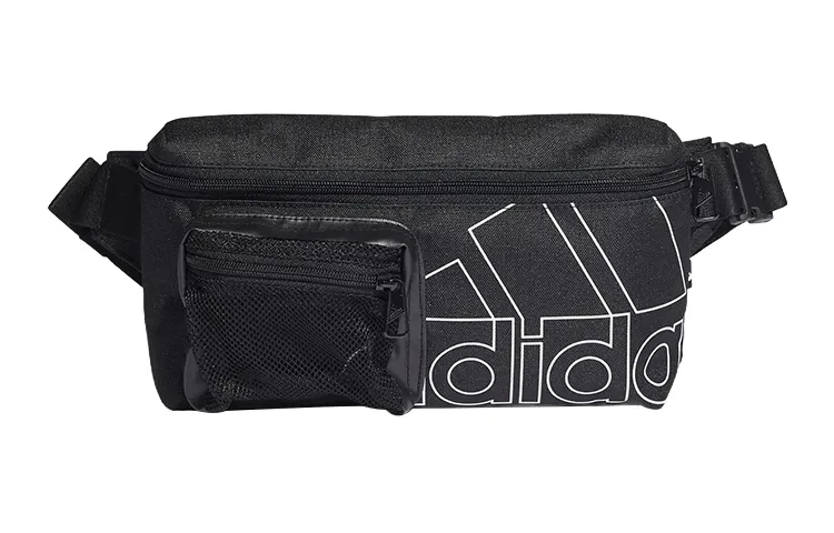 Adidas Polyester Shoulder Bag, Crossbody Bag, Sling Bag, Fanny Pack Regular Unisex Black