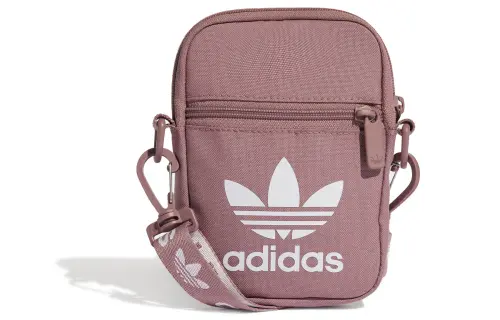 Adidas Originals Trefoil Adicolor Eco Friendly Polyester Handbag, Shoulder Bag, Crossbody Bag Regular Unisex Coffee