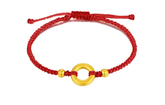 KING TAI SANG Gold Bracelet Unisex
