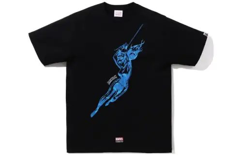 Bape X Marvel Comics Widow T Shirt