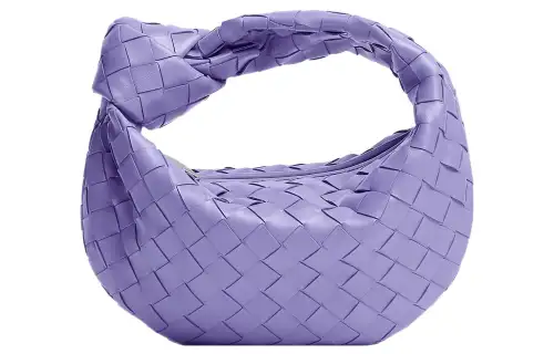 Bottega Veneta Jodie Sheepskin Handbag Mini Women's Wisteria Purple