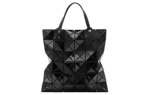ISSEY MIYAKE PVC Handbag, Shoulder Bag Women's Black