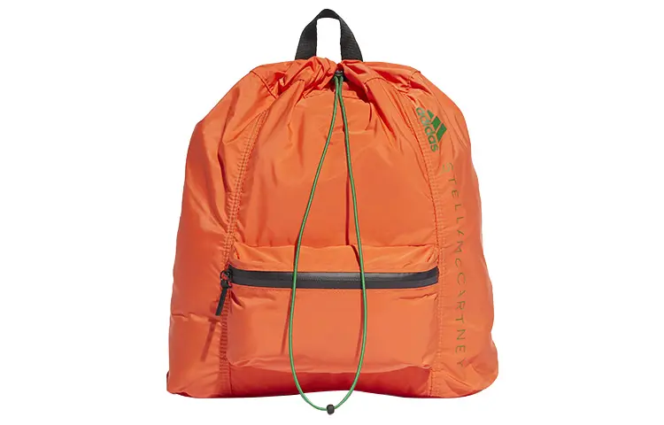 Adidas Recycled Polyester Backpack Regular Women's Semi Impact Orange/Black/Green
