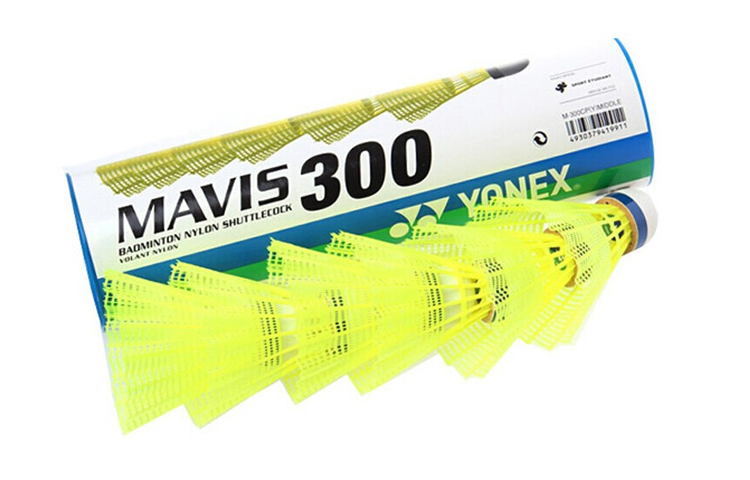YONEX Mavis Collection M 300 Nylon Shuttlecock 6 Pack Nylon Shuttlecocks