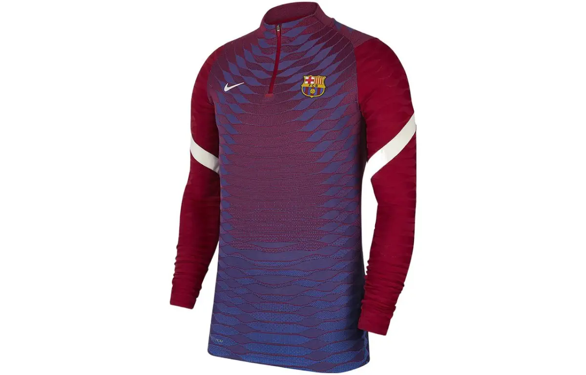 Nike Barcelona 2021/22 Training Elite Drill L/S Soccer Jersey