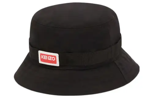 KENZO Jungle Logo Patch Bucket Hat