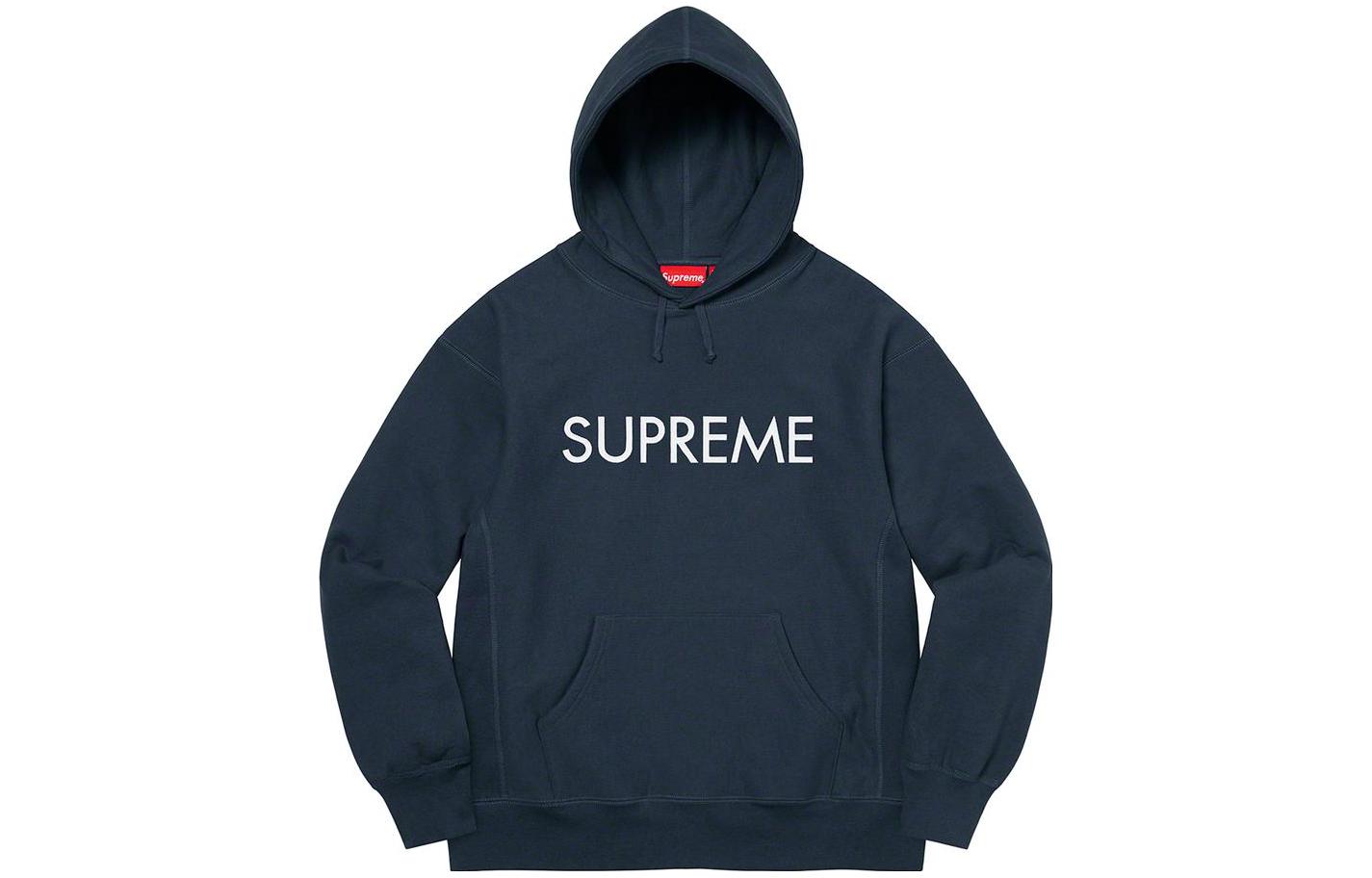 Supreme FW22 Supreme 2022 Week 2 Capital Hooded Sweatshirt Logo