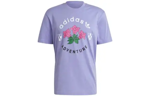 Adidas Originals T Shirt Men's Purple