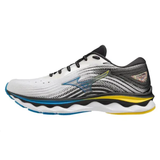 Mizuno Wave Sky 6 Running Shoes Men Low-Top White Black