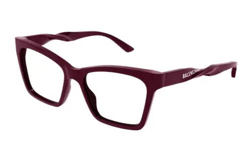 Balenciaga Prescription Glasses Women's Burgundy