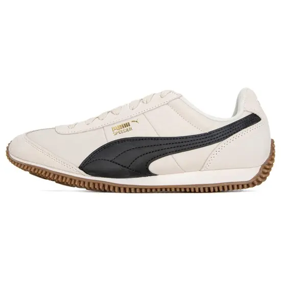PUMA Speeder SD Lifestyle Shoes Unisex Low-top Off-white/black/gold
