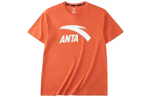 Anta T Shirt Men's Caramel Orange