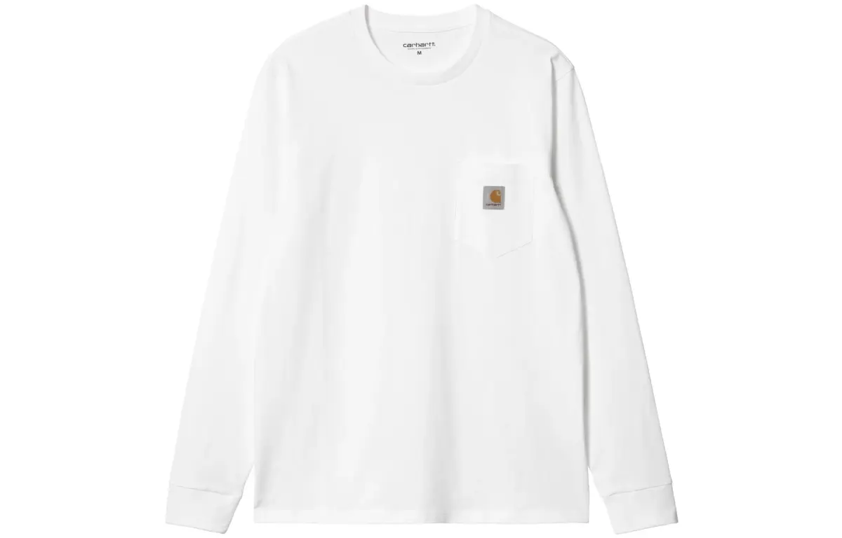 Carhartt WIP Logo Patch Long Sleeved T Shirt