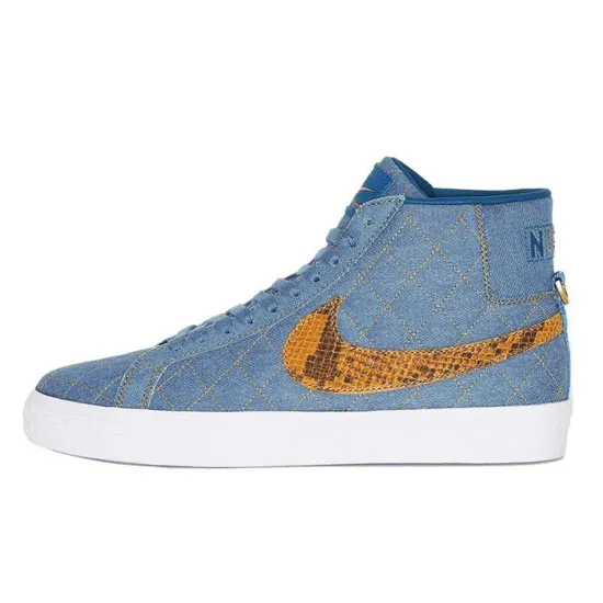 Nike Sb Blazer Mid Qs Supreme Denim
