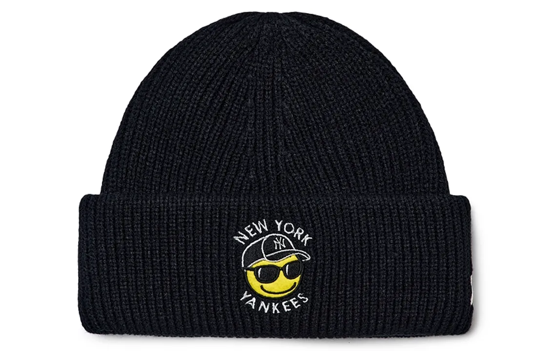 MLB Ribbed Knitted Fabric Beanies Unisex